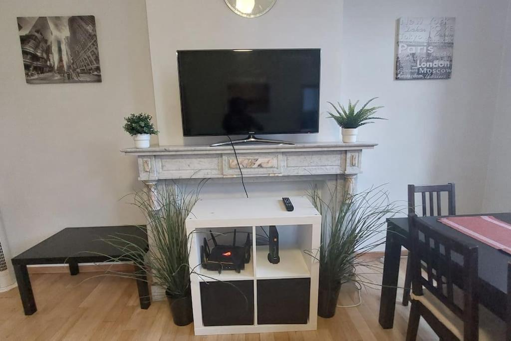 Charming 1-Bedroom Apartment Brüsszel Kültér fotó